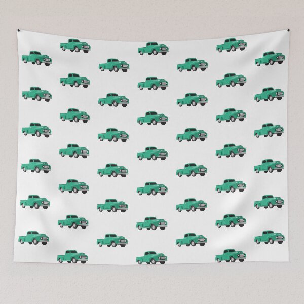 Item preview, Classic Pickup Truck | Teal Green designed and sold by Teenker.