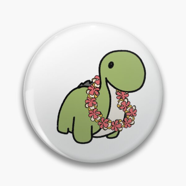 Item preview, Dinosaur in a Lei designed and sold by beckahbrooks.