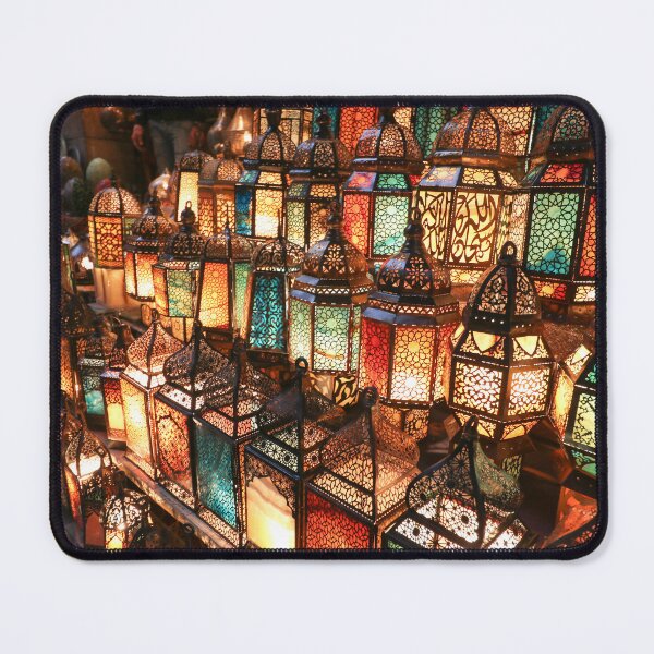 Item preview, Colourful lanterns at Cairo market, Egypt designed and sold by bookofwandering.