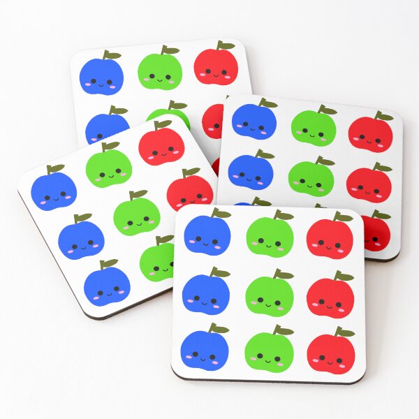 Item preview, eapple red green and blue designed and sold by Creator's Gate.