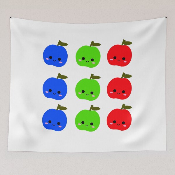 Item preview, eapple red green and blue designed and sold by Creator's Gate.