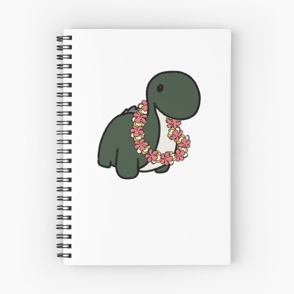 Item preview, Dinosaur in a Lei designed and sold by beckahbrooks.