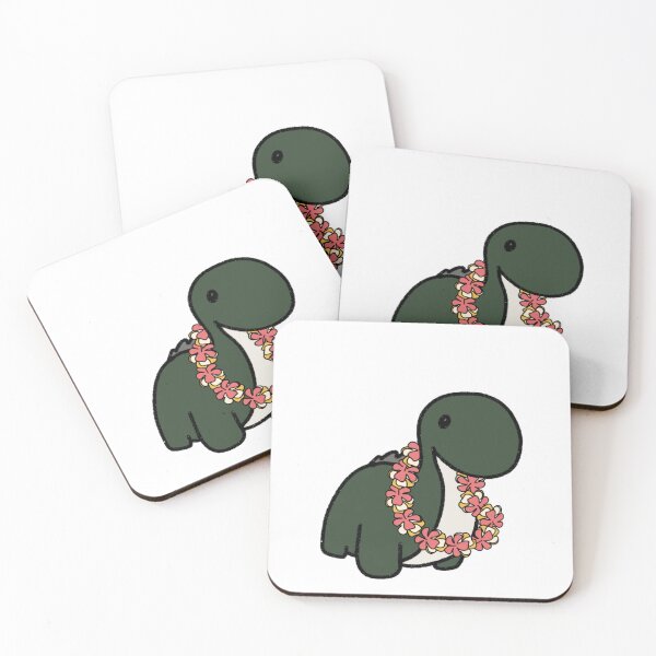 Item preview, Dinosaur in a Lei designed and sold by beckahbrooks.