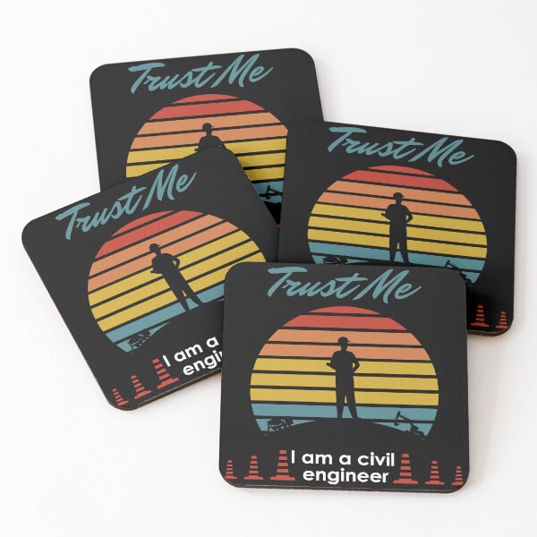 Item preview, Trust Me I am a Civil engineer - Retro Vintage designed and sold by sbe-zone.