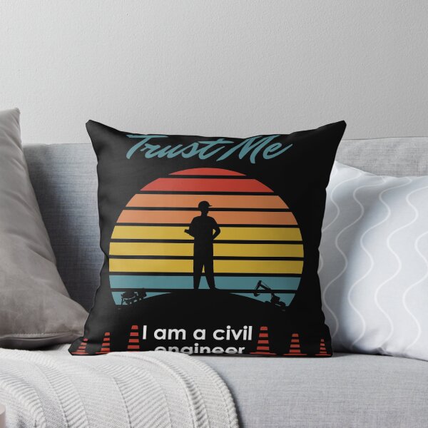 Item preview, Trust Me I am a Civil engineer - Retro Vintage designed and sold by sbe-zone.