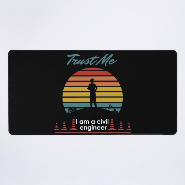 Item preview, Trust Me I am a Civil engineer - Retro Vintage designed and sold by sbe-zone.