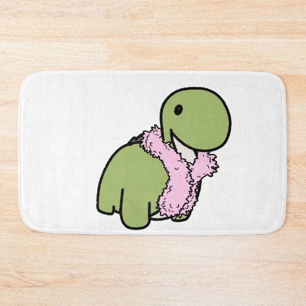 Item preview, Dinosaur in a Feather Boa designed and sold by beckahbrooks.