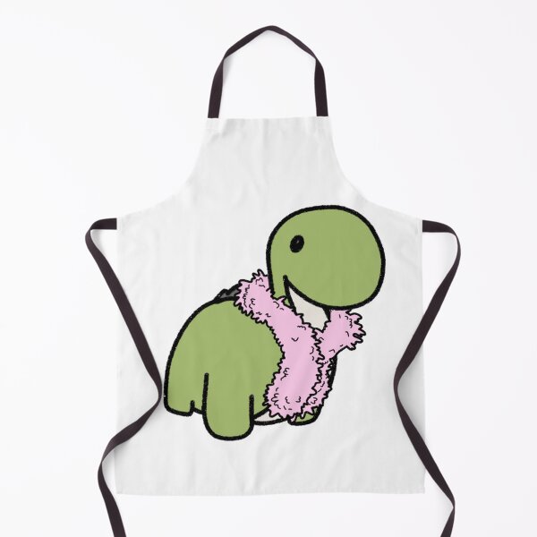 Item preview, Dinosaur in a Feather Boa designed and sold by beckahbrooks.