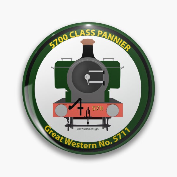 Item preview, GWR 5700 Class Pannier Circle Design designed and sold by WNYRailDesign.