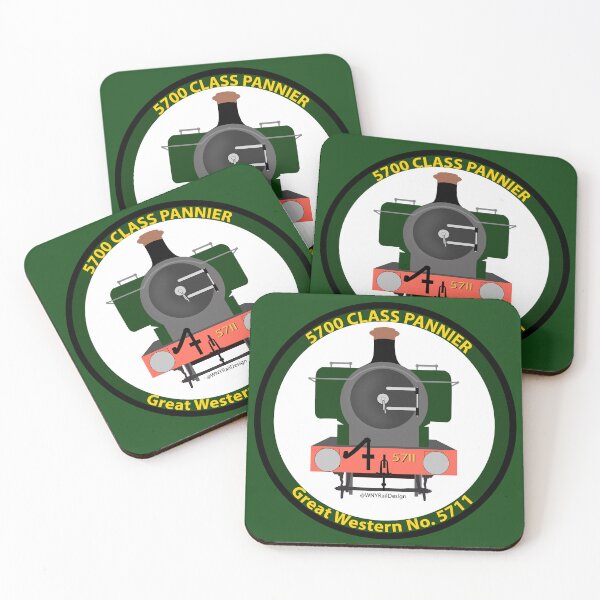 Item preview, GWR 5700 Class Pannier Circle Design designed and sold by WNYRailDesign.