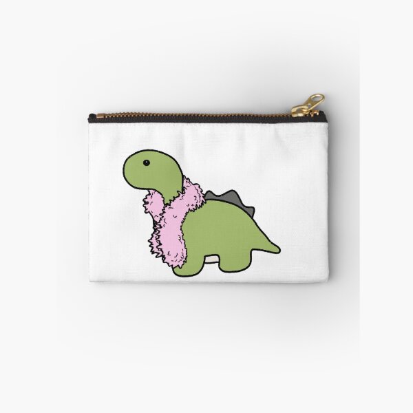 Item preview, Dinosaur in a Feather Boa designed and sold by beckahbrooks.