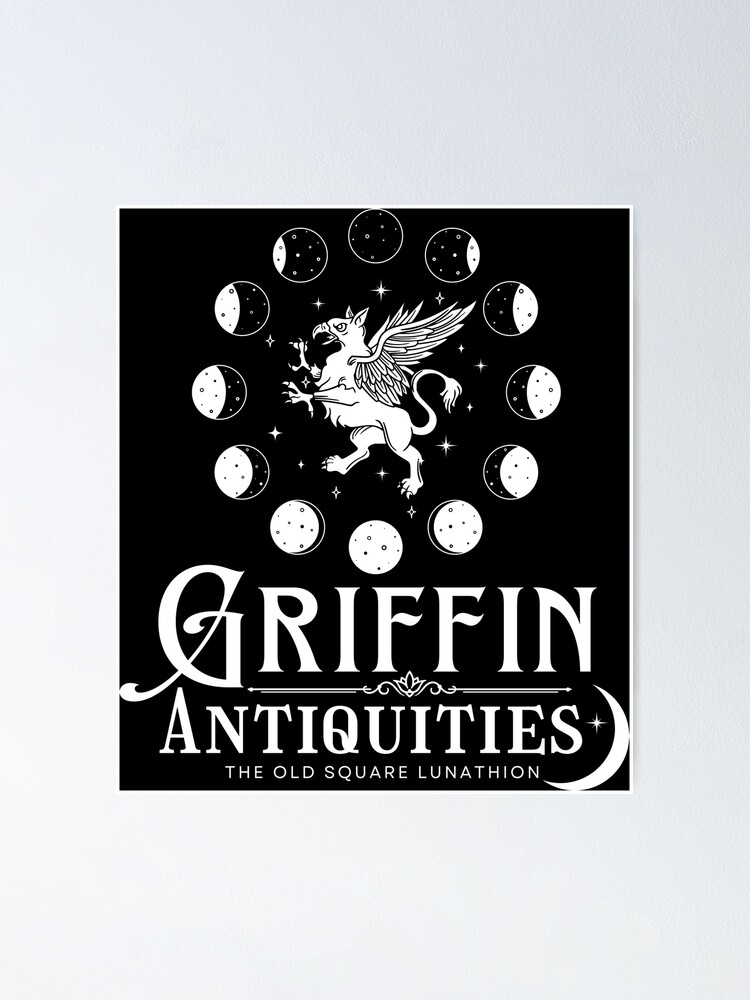"Griffin Antiquities/Crescent City/House of Earth and Blood/SJM Bookish Merch/Bryce Quinlan