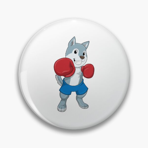 Item preview, Dog as Boxer with Boxing gloves designed and sold by Snabdesign84.