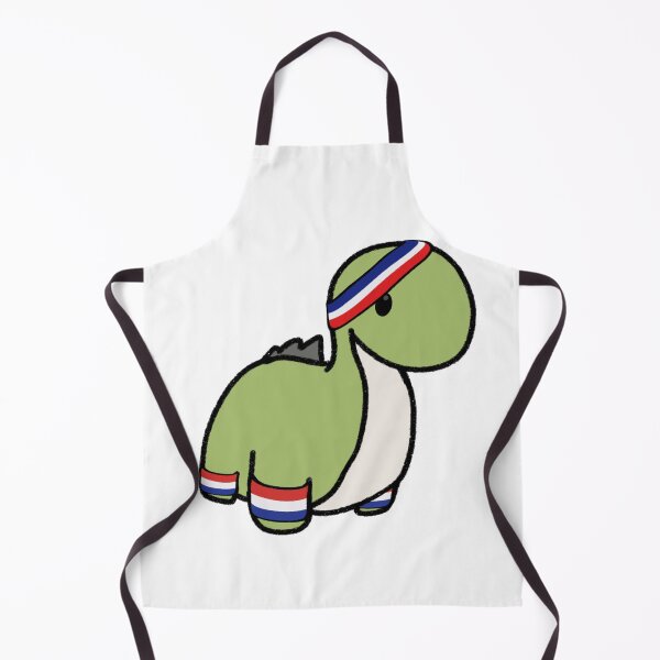Item preview, Dinosaur in sweat bands designed and sold by beckahbrooks.