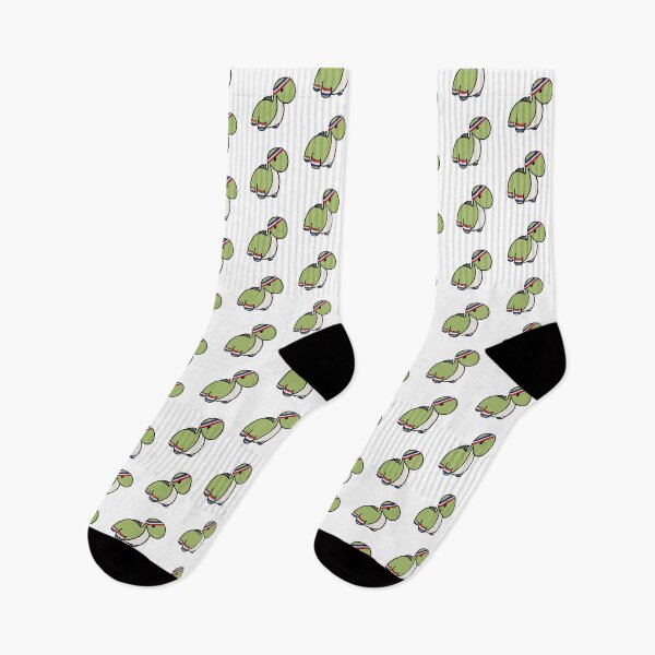 Item preview, Dinosaur in sweat bands designed and sold by beckahbrooks.