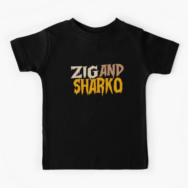 T for all lovers zig and sharko. gift for all loves zig and sharko