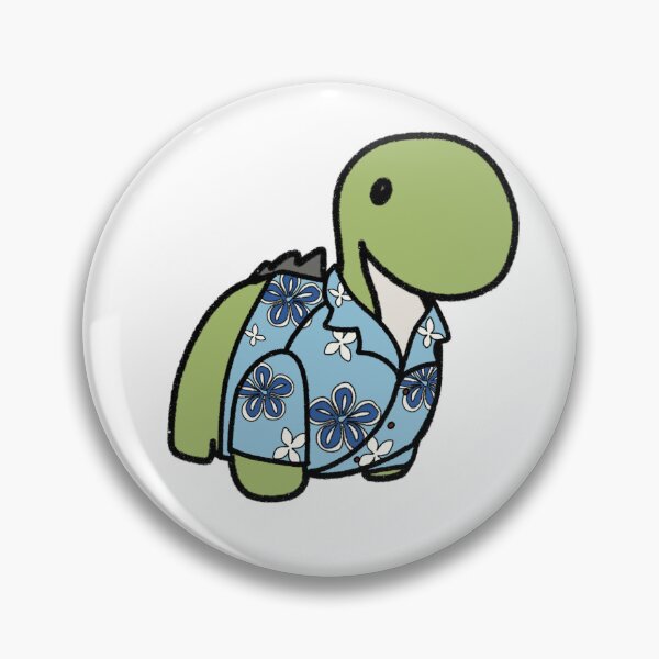Item preview, Dinosaur in a Hawaiian Shirt designed and sold by beckahbrooks.