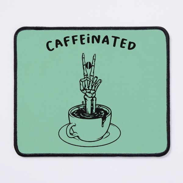 Item preview, Dead inside but still caffeinated funny illustration design, coffee first designed and sold by PrettyVitalD ⭐⭐⭐⭐⭐.