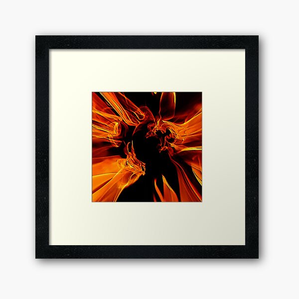 Solar Ghosts 2 Framed Art Print