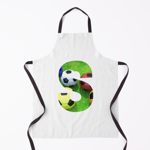 Item preview, Soccer Balls Monogram Alphabet Letter S designed and sold by silviaol.