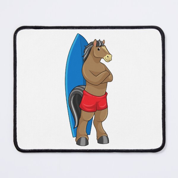 Item preview, Horse as Surfer with Surfboard designed and sold by Snabdesign84.