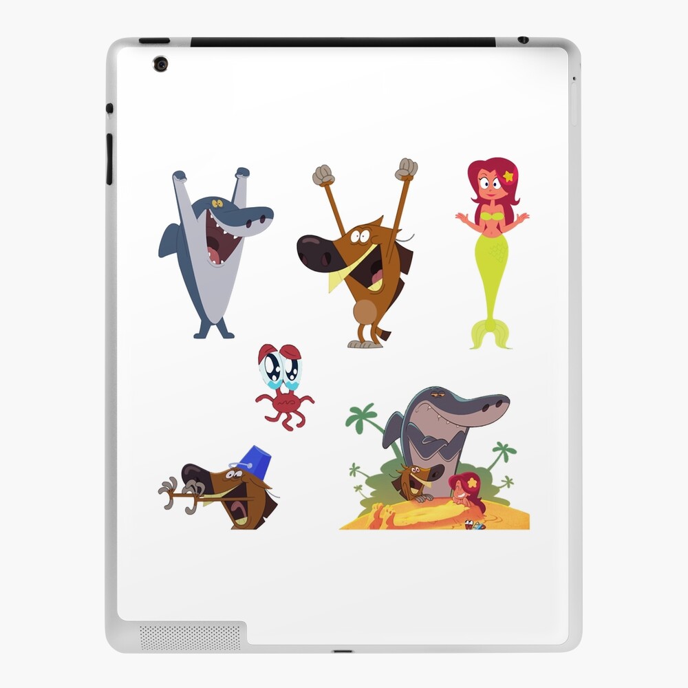 Zig And Sharko Cartoon Stickers Pack