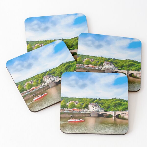 Item preview, La Roche en Ardenne - Belgium (Painting) designed and sold by cmphotographs.