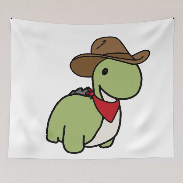 Item preview, Cowboy Dinosaur designed and sold by beckahbrooks.
