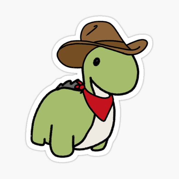 Item preview, Cowboy Dinosaur designed and sold by beckahbrooks.