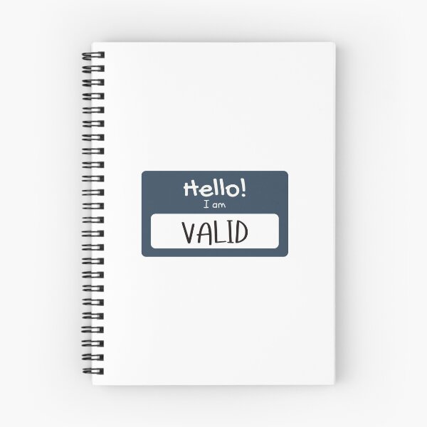 Item preview, Hello I Am Valid Mental Health designed and sold by TrippyThreadz.