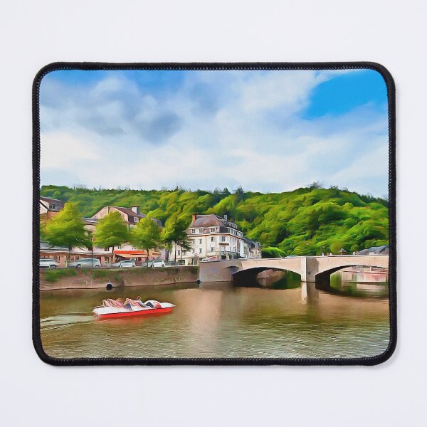 Item preview, La Roche en Ardenne - Belgium (Painting) designed and sold by cmphotographs.