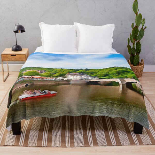 Item preview, La Roche en Ardenne - Belgium (Painting) designed and sold by cmphotographs.