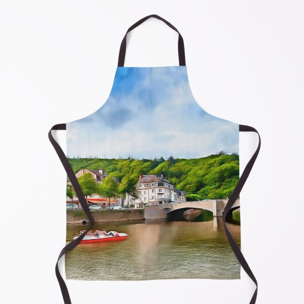 Item preview, La Roche en Ardenne - Belgium (Painting) designed and sold by cmphotographs.