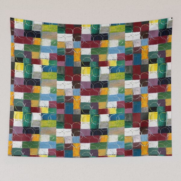 Item preview, Colourful abstract painting designed and sold by Monika Howarth.