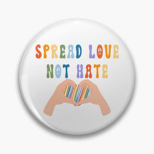 Item preview, Spread love not hate designed and sold by Amalaya.