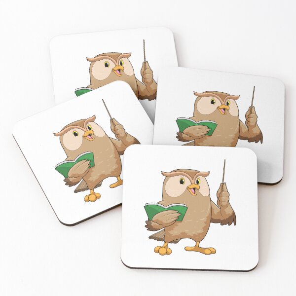 Item preview, Owl Teacher Book School designed and sold by Snabdesign84.