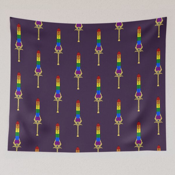 Item preview, Pride flag Rainbow Sword - inspired by She-ra and the princesses of power designed and sold by tziggles.