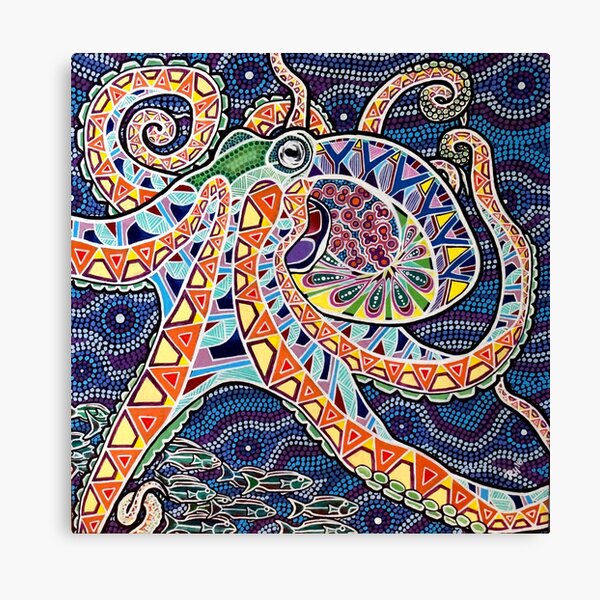Item preview, Dwayne the Octopus designed and sold by Rachel Hueske.