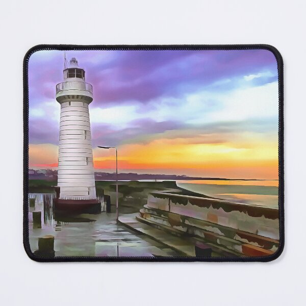 Item preview, Donaghadee Lighthouse, Ireland. (Painting) designed and sold by cmphotographs.