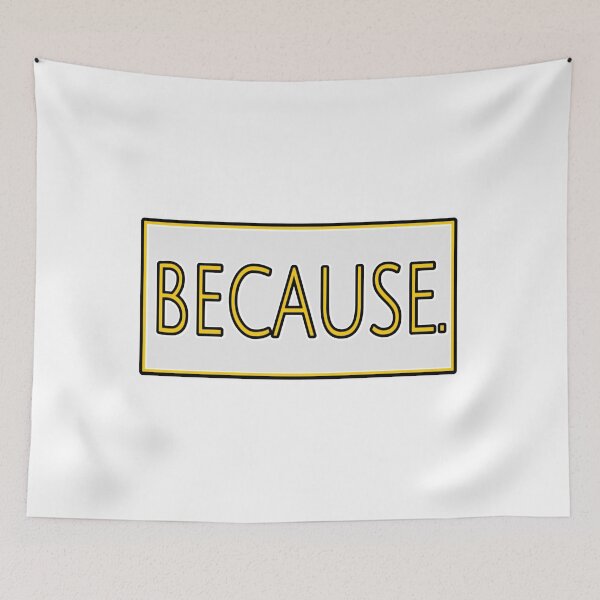 Item preview, Because, It is my choice designed and sold by AEROSPACE-IND.