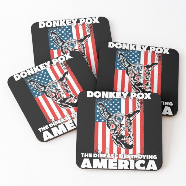 Item preview, Donkey Pox The Disease Destroying America designed and sold by RoguePixel.