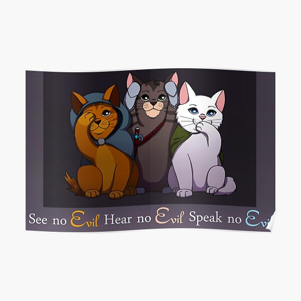 "Castle Cats See No Evil, Hear no evil, Speak no evil (Francis, Conan ...