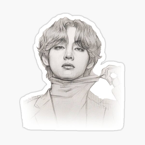 ♡~Taehyung Colored Pencil Fan Art~♡ {first post} | BTS Amino