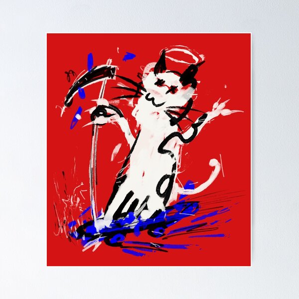 Item preview, rad cat designed and sold by Cat cut cop.