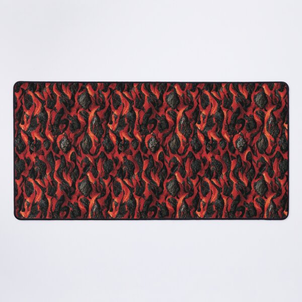Item preview, Realistic Volcanic Rock Lava Repeating Pattern designed and sold by TMBTM.