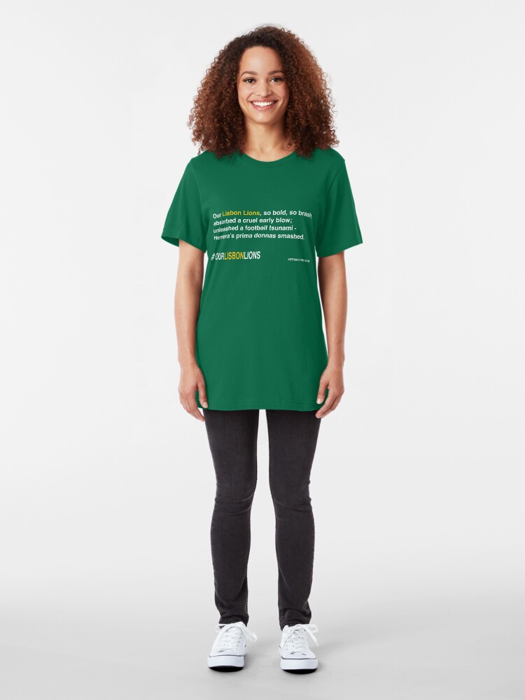 Alternate view of Our Lisbon Lions Slim Fit T-Shirt