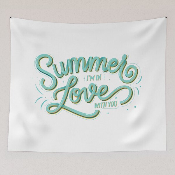 Item preview, Summer I'm in love with you designed and sold by Sandra Brezina.