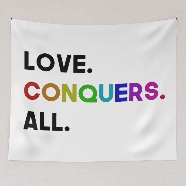 Item preview, Love Conquers All  designed and sold by lewbarberdesign.