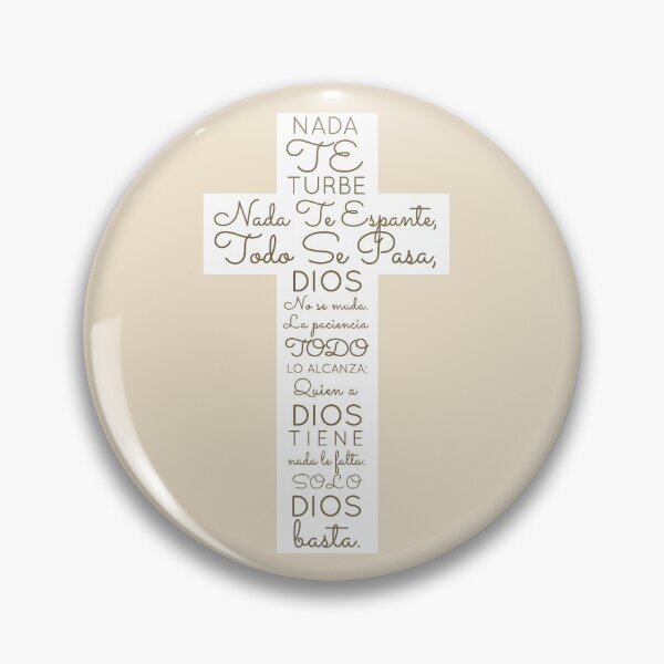 Item preview, Nada te turbe designed and sold by MadreMia.