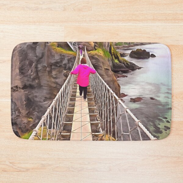 Item preview, Carrick-a-rede rope bridge, Ireland. (Painting) designed and sold by cmphotographs.